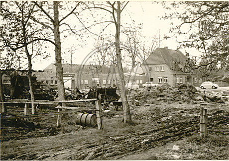 Brand auf dem Bauernhof