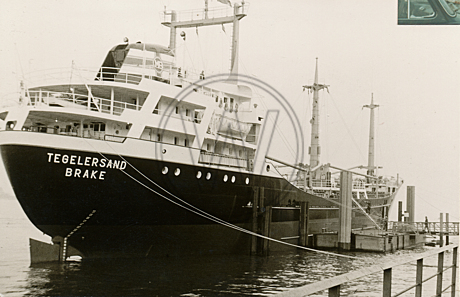 Überführungsfahrt des Schiffes "Tegelersand"