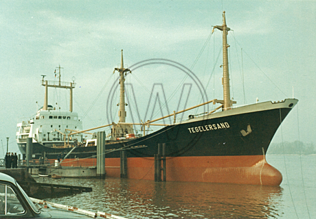 Überführungsfahrt des Schiffes "Tegelersand"