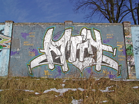 Graffiti am Donnerschweer Stadion