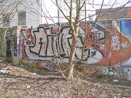 Graffiti am Donnerschweer Stadion
