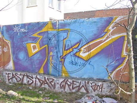 Graffiti am Donnerschweer Stadion