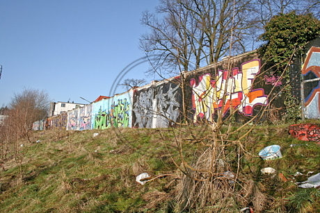 Graffiti am Donnerschweer Stadion