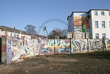Graffiti am Donnerschweer Stadion