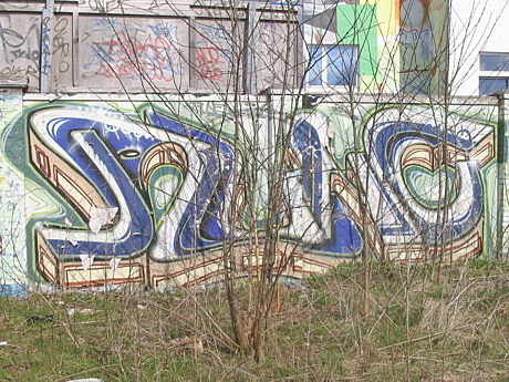 Graffiti am Donnerschweer Stadion