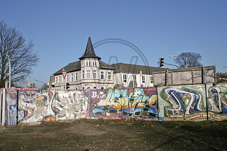Graffiti am Donnerschweer Stadion