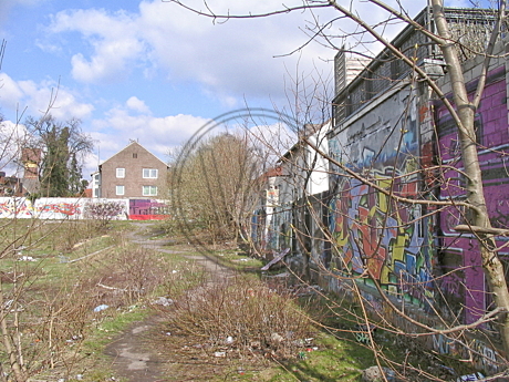 Graffiti am Donnerschweer Stadion