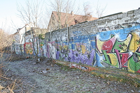 Graffiti am Donnerschweer Stadion