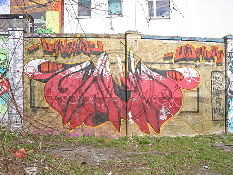Graffiti am Donnerschweer Stadion