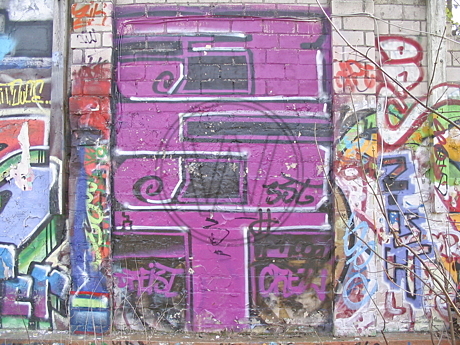 Graffiti am Donnerschweer Stadion