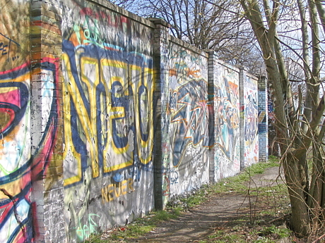 Graffiti am Donnerschweer Stadion
