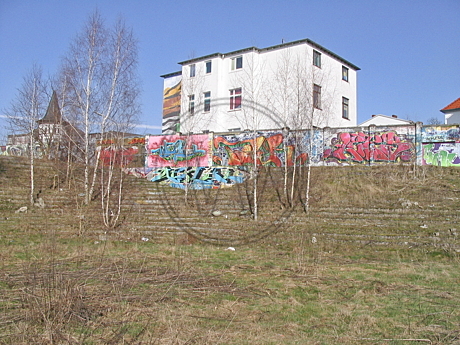 Graffiti am Donnerschweer Stadion