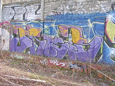 Graffiti am Donnerschweer Stadion