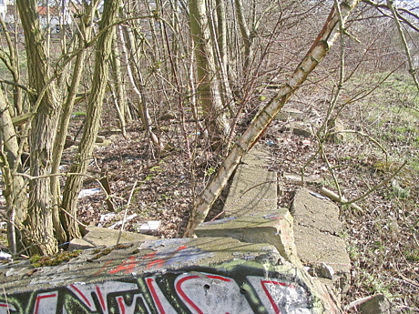 Graffiti am Donnerschweer Stadion