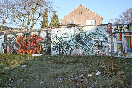 Graffiti am Donnerschweer Stadion
