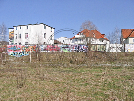 Graffiti am Donnerschweer Stadion