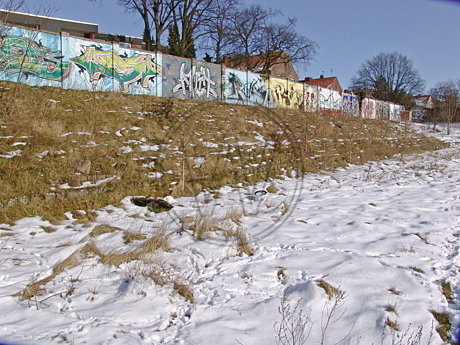 Graffiti am Donnerschweer Stadion