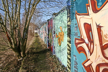 Graffiti am Donnerschweer Stadion