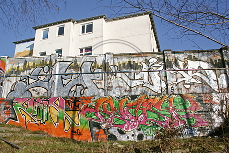 Graffiti am Donnerschweer Stadion