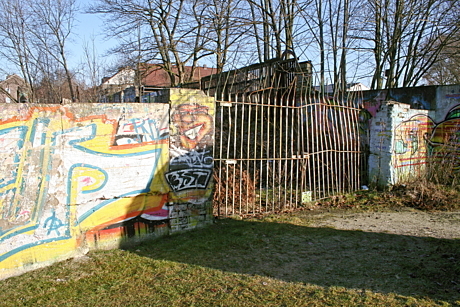 Graffiti am Donnerschweer Stadion