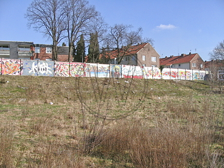 Graffiti am Donnerschweer Stadion