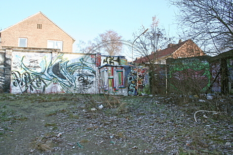Graffiti am Donnerschweer Stadion