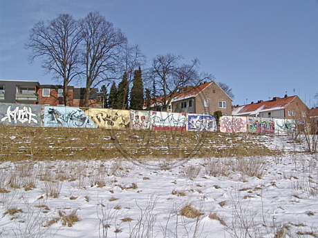 Graffiti am Donnerschweer Stadion