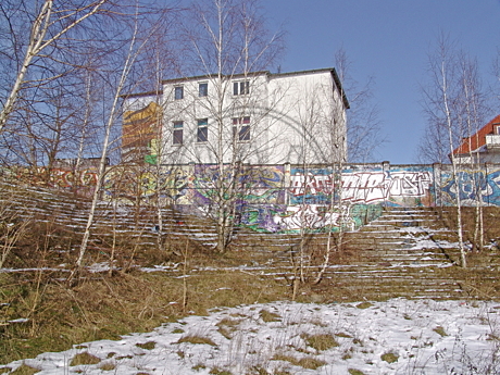 Graffiti am Donnerschweer Stadion