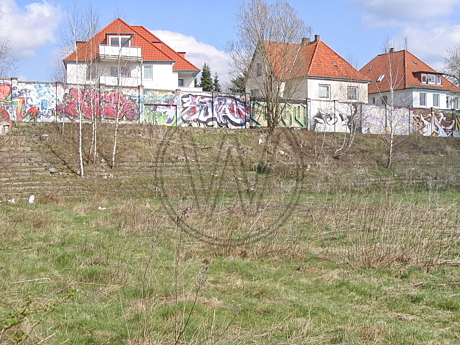 Graffiti am Donnerschweer Stadion