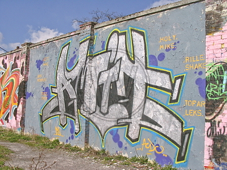 Graffiti am Donnerschweer Stadion