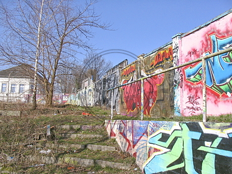 Graffiti am Donnerschweer Stadion