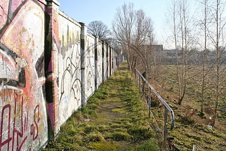 Graffiti am Donnerschweer Stadion