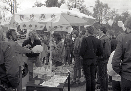 Kundgebung 35-stundenwoche, 1984